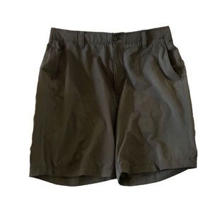 Under Armour Mens Shorts Size 36 Heat Gear Khaki